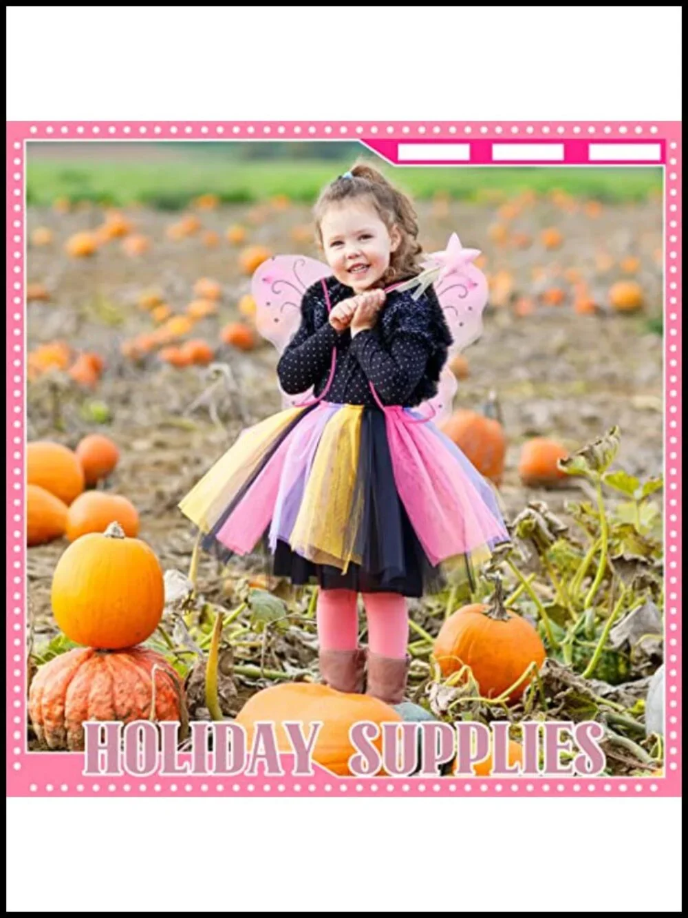 20 Pcs Nylon Butterfly Wings Dress Up Costume Party Decor Kids Girls